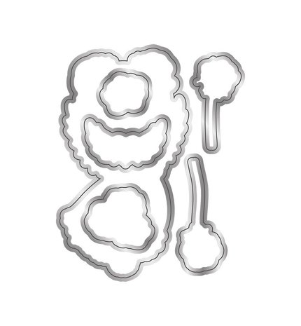 Crafter's Companion Angel Inspiration Angel Wishes Stamp & Die (CF-STD-ANWI) (OUTLET)