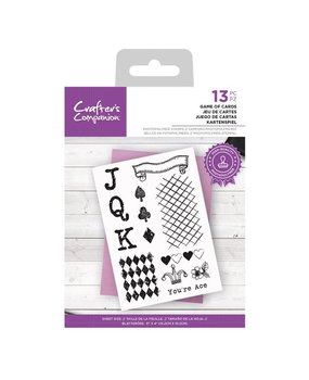 Crafter's Companion Game of Cards Clear Stamps (CC-STP-GOFC) (OUTLET)