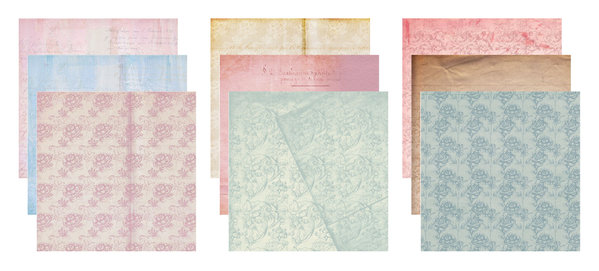 Crafter's Companion Letters From The Heart 12x12 Inch Paper Pad (S-LFTH-PAD12) (OUTLET)