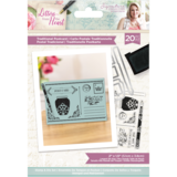Crafter's Companion Letters from The Heart Traditional Postcard Stamp & Die (S-LFTH-STD-TRAP) (OUTLET)