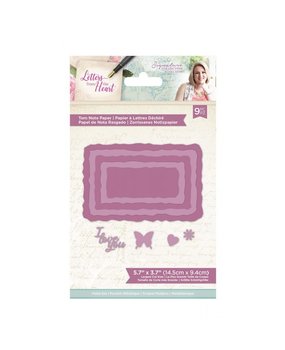 Crafter's Companion Letters from The Heart Torn Note Paper Dies (S-LFTH-MD-TORN) (OUTLET)
