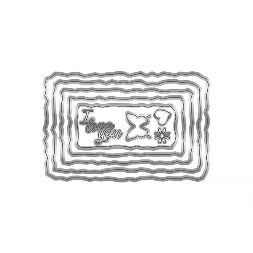 Crafter's Companion Letters from The Heart Torn Note Paper Dies (S-LFTH-MD-TORN) (OUTLET)