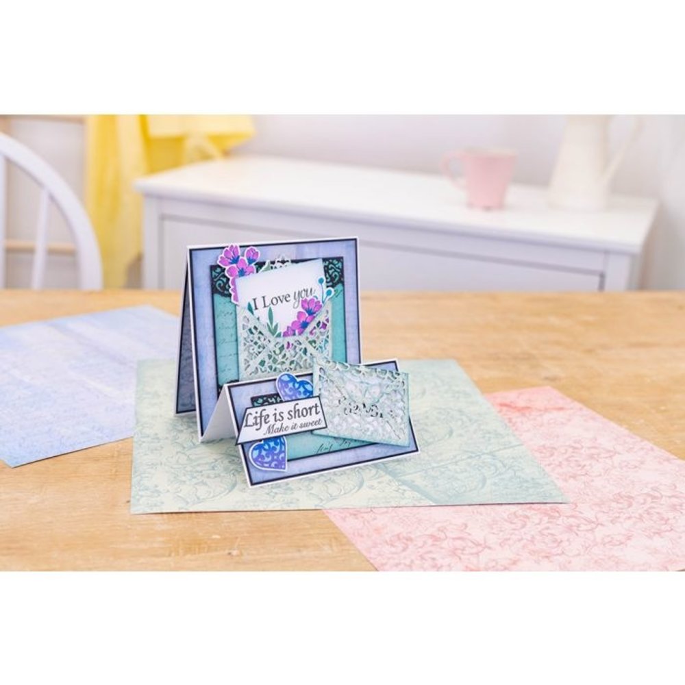 Crafter's Companion Letters from The Heart Lace Envelope Stamp & Die (S-LFTH-STD-LACE) (OUTLET) Crafter's Companion Letters from The Heart Lace Envelope Stamp & Die (S-LFTH-STD-LACE) (OUTLET)