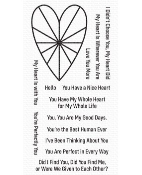 My Favorite Things Heart Burst Hellos Clear Stamps (CS-562) (OUTLET) My Favorite Things Heart Burst Hellos Clear Stamps (CS-562) (OUTLET)