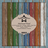 Paper Favourites Distressed Wood 12x12 Inch Paper Pack (PF365) (DISCONTINUED)