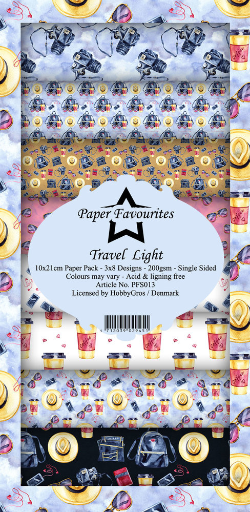 Paper Favourites Travel Light Slim Paper Pack (PFS013) (DISCONTINUED) Paper Favourites Travel Light Slim Paper Pack (PFS013) (DISCONTINUED)