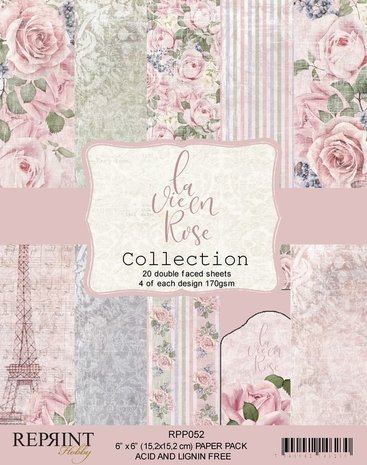 Reprint La vie en Rose Collection 6x6 Inch Paper Pack (RPP052) (DISCONTINUED) Reprint La vie en Rose Collection 6x6 Inch Paper Pack (RPP052) (DISCONTINUED)