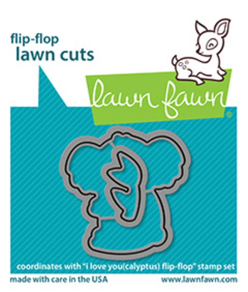 Lawn Fawn I Love You (calyptus) Flip-Flip Dies (LF2565) (DISCONTINUED)