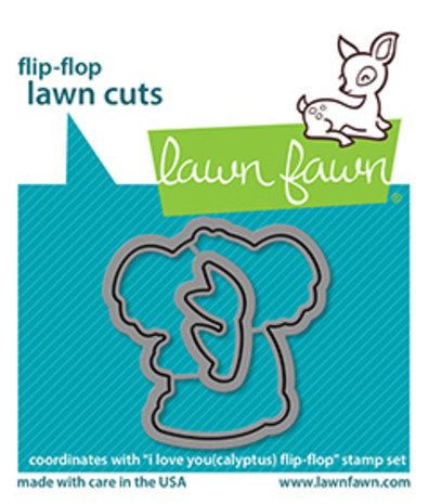 Lawn Fawn I Love You (calyptus) Flip-Flip Dies (LF2565) (DISCONTINUED)