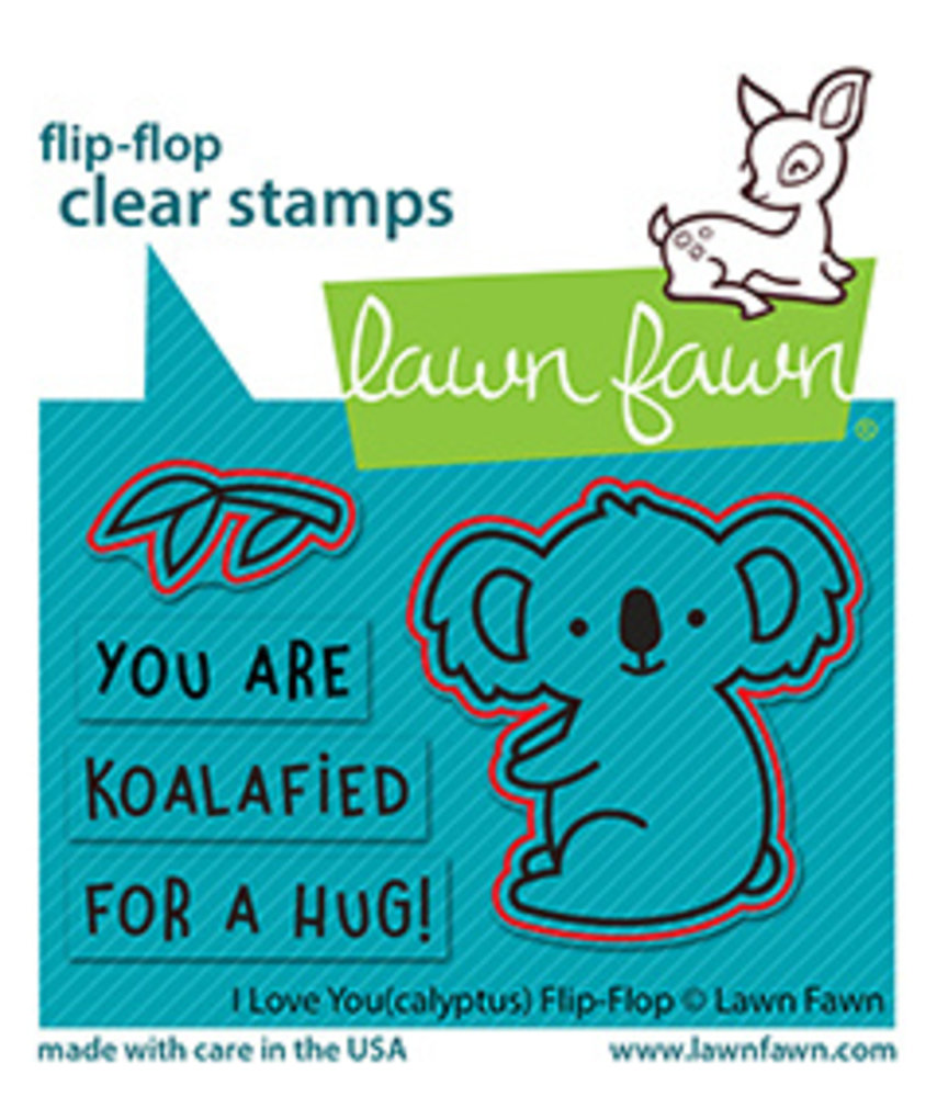 Lawn Fawn I Love You (calyptus) Flip-Flip Dies (LF2565) (DISCONTINUED)
