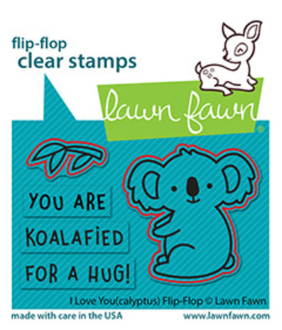 Lawn Fawn I Love You (calyptus) Flip-Flip Dies (LF2565) (DISCONTINUED)