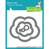 Lawn Fawn Outside In Stiched Thought Bubble Stackables Dies (LF2574) (DISCONTINUED)