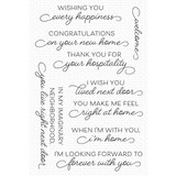 My Favorite Things Right at Home Clear Stamps (CS-567) (OUTLET)