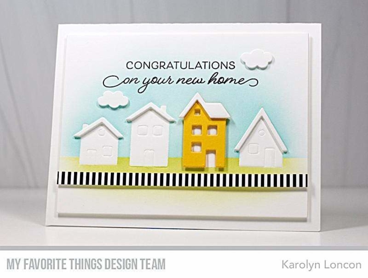 My Favorite Things Right at Home Clear Stamps (CS-567) (OUTLET)