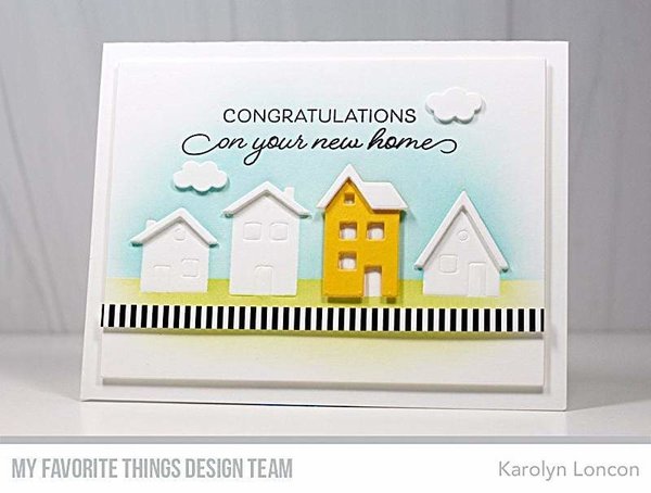 My Favorite Things Right at Home Clear Stamps (CS-567) (OUTLET)