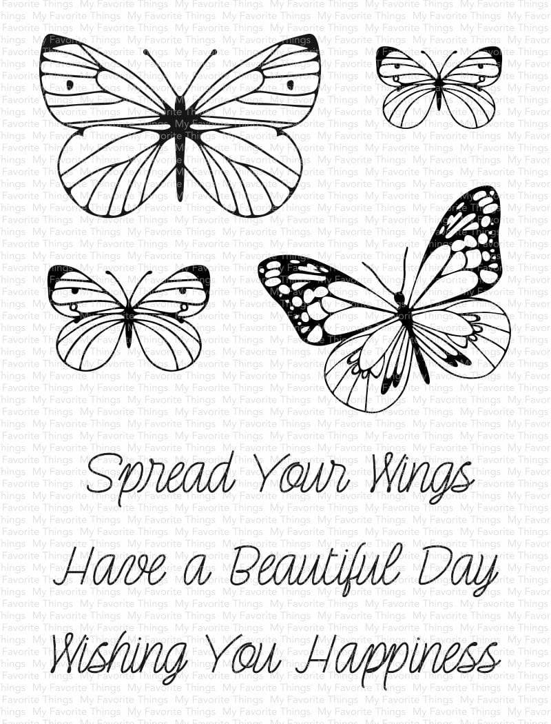 Spread Your Wings Clear Stamps Cs 569 Craftlines