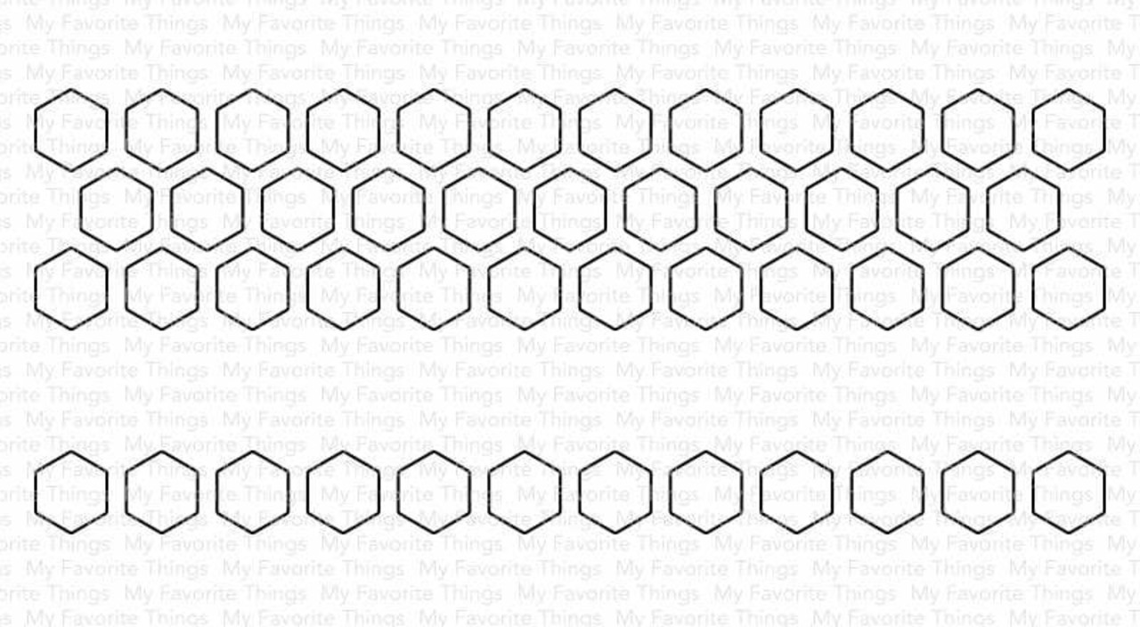My Favorite Things Hexagon Pops Die-namics (MFT-1998) (OUTLET)
