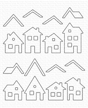 My Favorite Things My Neighborhood Die-namics (MFT-2000) (OUTLET)