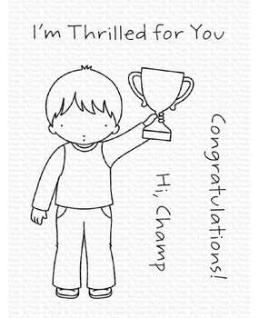 My Favorite Things Champ Clear Stamps (PI-321) (OUTLET)