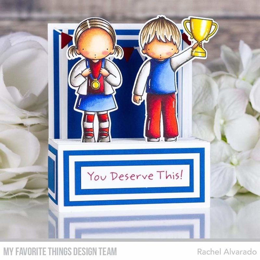 My Favorite Things Champ Clear Stamps (PI-321) (OUTLET)