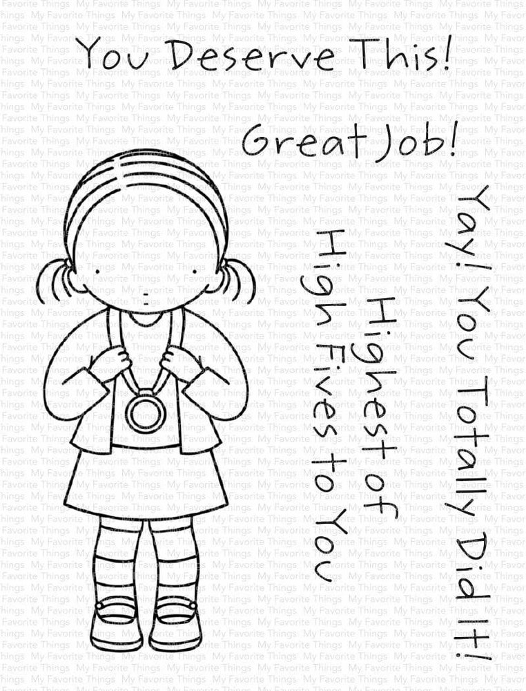 My Favorite Things Goal Getter Clear Stamps (PI-322) (OUTLET)