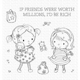 My Favorite Things Million Dollar Friends Clear STamps (RAM-014) (OUTLET)
