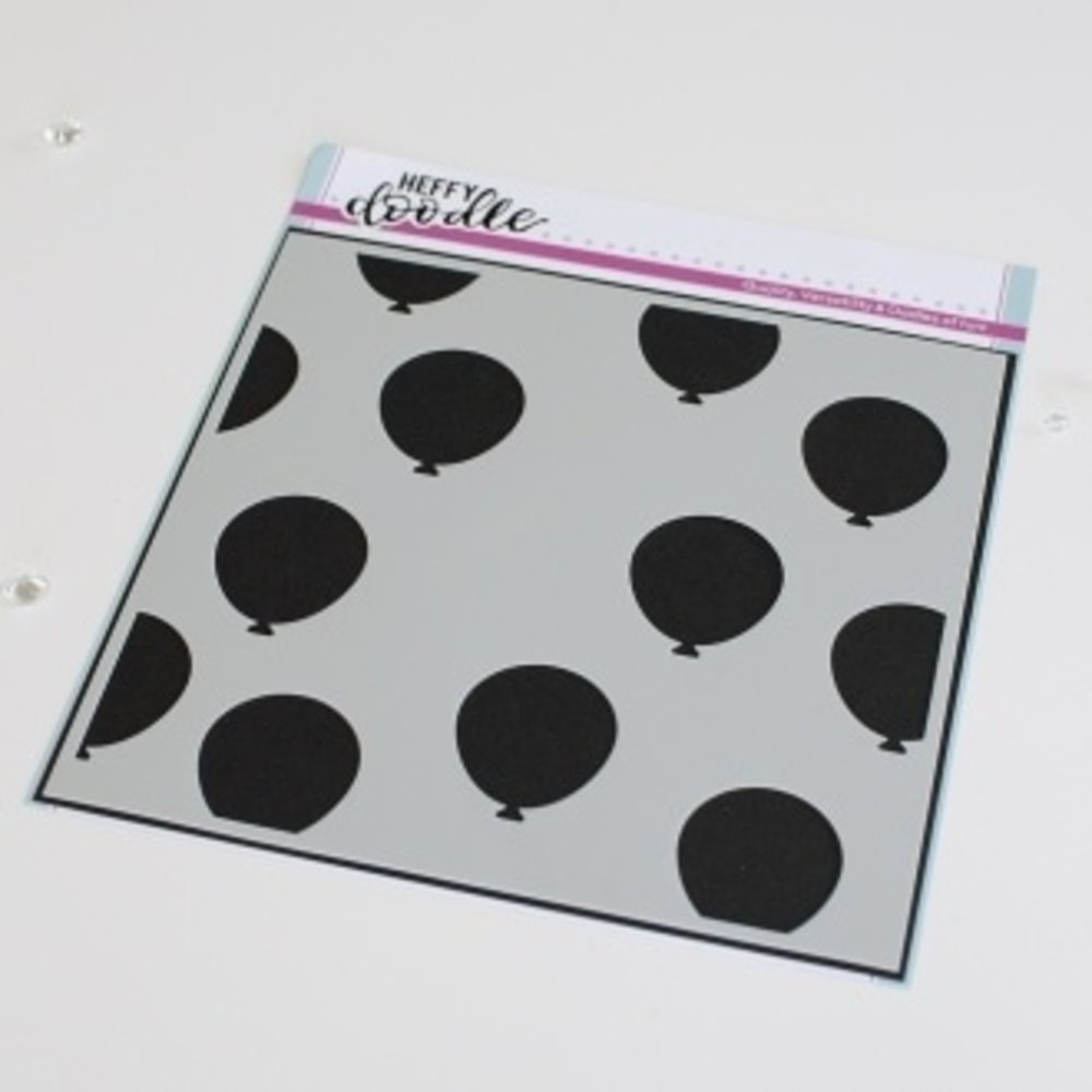 Heffy Doodle Balloon Room Stencil (HFD0346) (OUTLET) Heffy Doodle Balloon Room Stencil (HFD0346) (OUTLET)