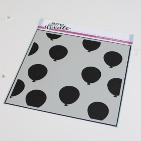 Heffy Doodle Balloon Room Stencil (HFD0346) (OUTLET) Heffy Doodle Balloon Room Stencil (HFD0346) (OUTLET)
