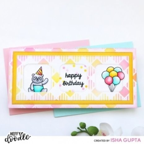 Heffy Doodle Aint So Plaid Stencil (HFD0355) (OUTLET) Heffy Doodle Aint So Plaid Stencil (HFD0355) (OUTLET)