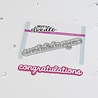 Heffy Doodle Congratulations Shadow Dies (HFD0363) (OUTLET) Heffy Doodle Congratulations Shadow Dies (HFD0363) (OUTLET)