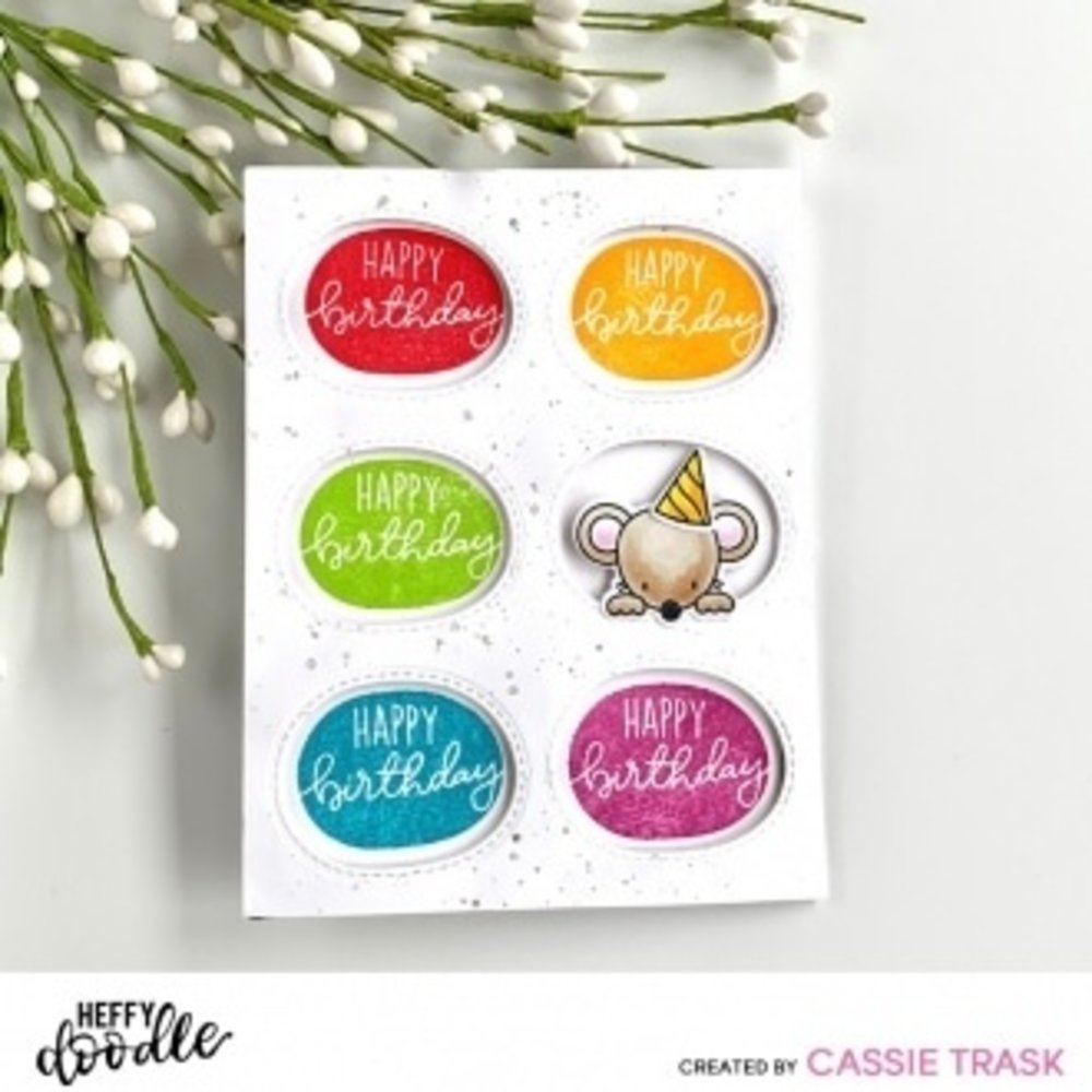 Heffy Doodle Pebble Sentiments Clear Stamps (HFD0364) (OUTLET) Heffy Doodle Pebble Sentiments Clear Stamps (HFD0364) (OUTLET)