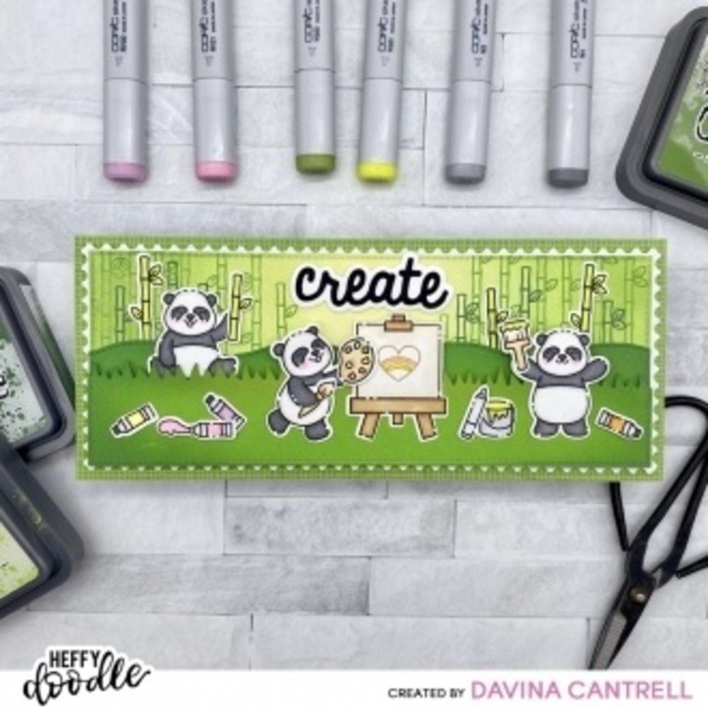 Heffy Doodle Slimline Scenery Dies (HFD0366) (OUTLET) Heffy Doodle Slimline Scenery Dies (HFD0366) (OUTLET)