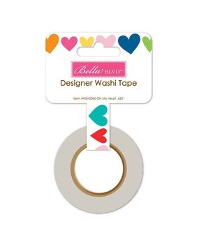 Bella BLVD Oh My Heart .625" Washi Tape (BB2060) (OUTLET)