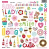 Bella BLVD My Candy Girl Chipboard Icons (BB2384) (OUTLET)