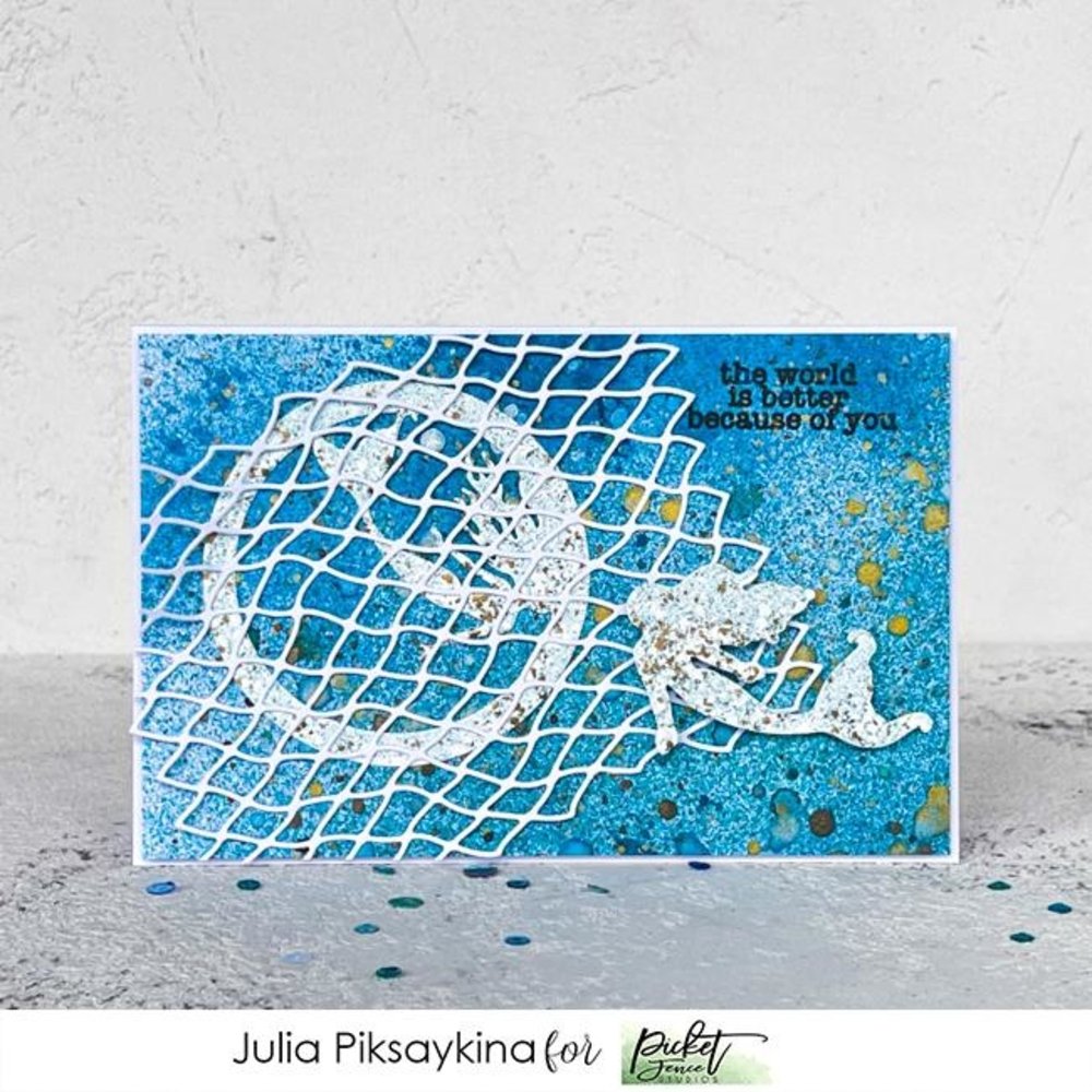 Picket Fence Studios Mermaid Slim Line 6x6 Inch Die Cutting System Insert (SDCS-106) (OUTLET) Picket Fence Studios Mermaid Slim Line 6x6 Inch Die Cutting System Insert (SDCS-106) (OUTLET)