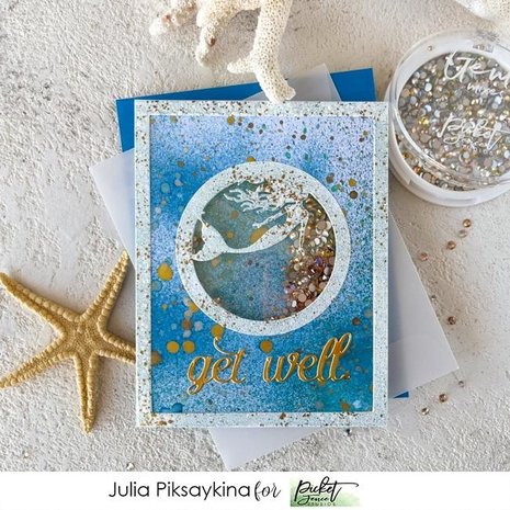 Picket Fence Studios Mermaid Slim Line 6x6 Inch Die Cutting System Insert (SDCS-106) (OUTLET) Picket Fence Studios Mermaid Slim Line 6x6 Inch Die Cutting System Insert (SDCS-106) (OUTLET)