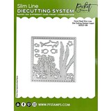Picket Fence Studios Coral Reef Slim Line 4x4 Inch Die Cutting System Insert (SDCS-109) (OUTLET)