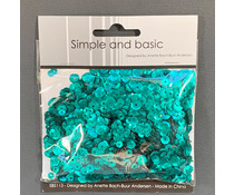 Simple and Basic Emerald Green Sequin Mix (SBS113)