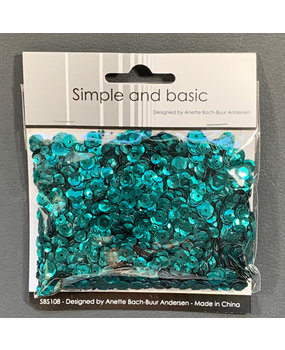 Simple and Basic Jade Green Sequin Mix (SBS108) (DISCONTINUED)