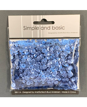 Simple and Basic Pale Blue Sequin Mix (SBS114) (DISCONTINUED)