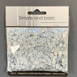 Simple and Basic Silver Sequin Mix (SBS101) (DISCONTINUED)