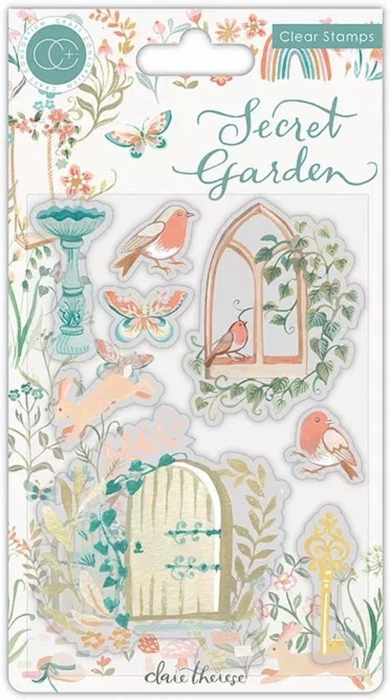 Craft Consortium Secret Garden Clear Stamps (CCSTMP060) (DISCONTINUED) Craft Consortium Secret Garden Clear Stamps (CCSTMP060) (DISCONTINUED)