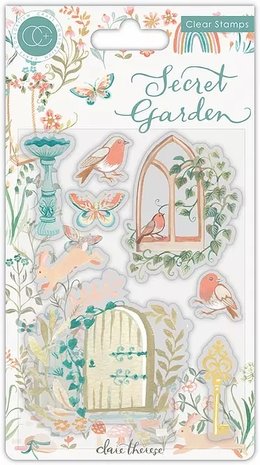 Craft Consortium Secret Garden Clear Stamps (CCSTMP060) (DISCONTINUED) Craft Consortium Secret Garden Clear Stamps (CCSTMP060) (DISCONTINUED)