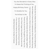 My Favorite Things Friends Like You Clear Stamps (CS-570) (OUTLET)