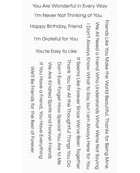 My Favorite Things Friends Like You Clear Stamps (CS-570) (OUTLET)