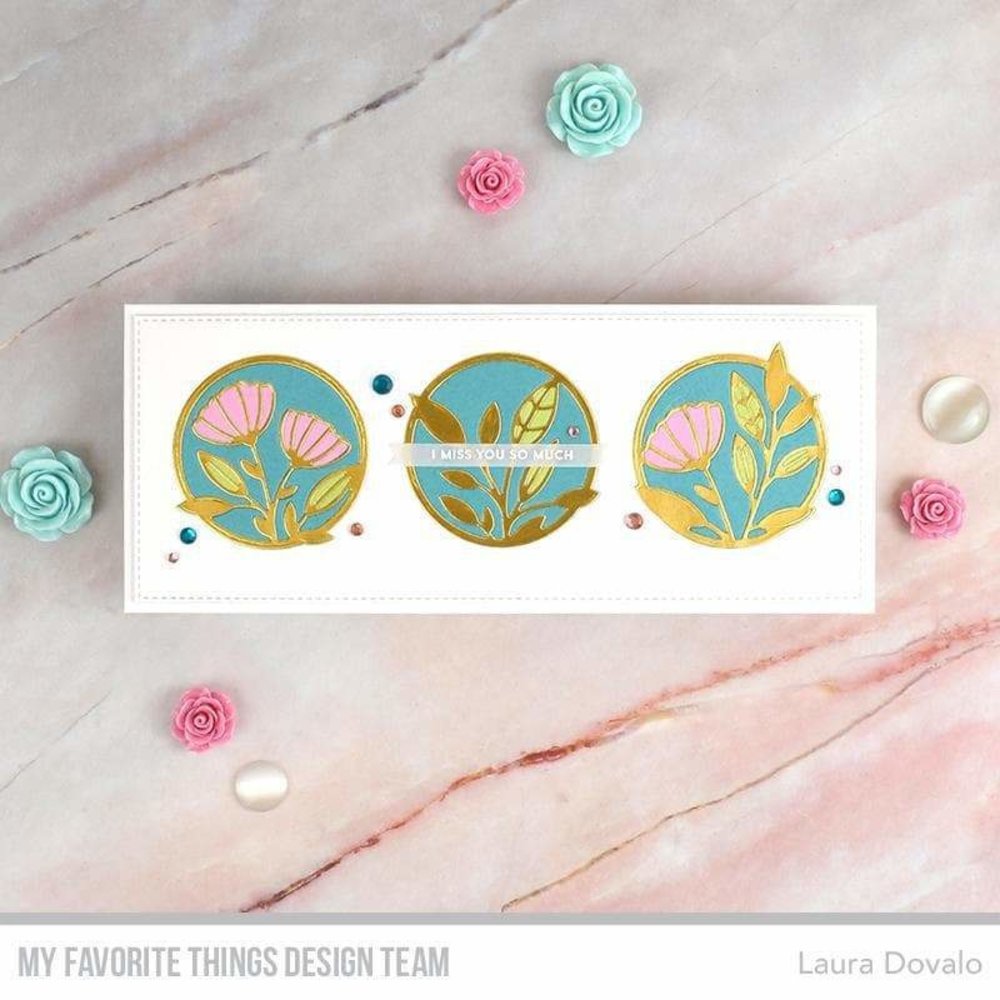 My Favorite Things In-Focus Floral Frames Die-namics (MFT-2009) (OUTLET)