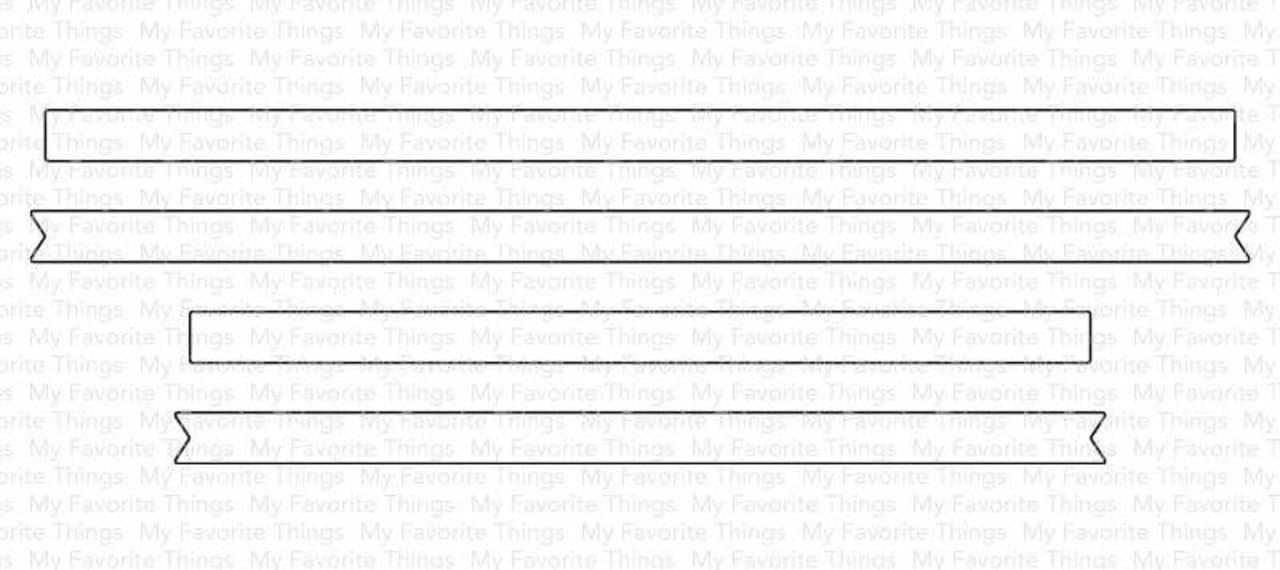 My Favorite Things Slimline Skinny Strips Die-namics (MFT-2010) (OUTLET)