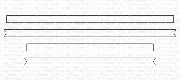 My Favorite Things Slimline Skinny Strips Die-namics (MFT-2010) (OUTLET)