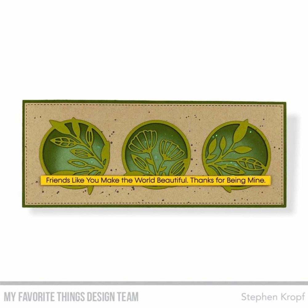 My Favorite Things Slimline Skinny Strips Die-namics (MFT-2010) (OUTLET)