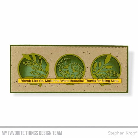 My Favorite Things Slimline Skinny Strips Die-namics (MFT-2010) (OUTLET)